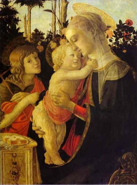 Sandro Botticelli The Virgin and Child The Virgin and Child The Virgin and Child with John the Baptist